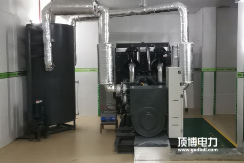 廣西鐵投三岸投資有限公司訂購800KW上柴柴油發(fā)電機組一臺